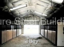 DuroSPAN Steel 32x42x18 Metal Building Shop Kit Home Storage Barn Factory DiRECT