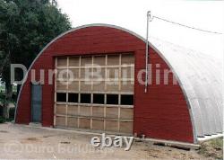 DuroSPAN Steel 33x33x15 Metal Quonset Home Building Kit Open Ends Factory DiRECT