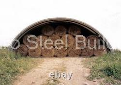 DuroSPAN Steel 40'x40'x16' Metal Hay Barn Building Kits Open Ends Factory DiRECT
