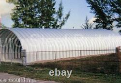 DuroSPAN Steel 40'x54'x16' Metal Building Home Batting Cage Kit Open Ends DiRECT
