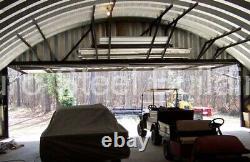 DuroSPAN Steel 40'x66x16 Metal DIY Building Hanger Kits Open Ends Factory DiRECT