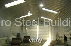 DuroSPAN Steel 40'x80x18' Metal Building DIY Farm Barn Shop Kit Open Ends DiRECT