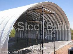 DuroSPAN Steel 40x100x18 Metal Prefab Arch Building Quonset Hut Open Ends DiRECT