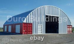 DuroSPAN Steel 40x40x14 Metal Shipping Container Building Cover Open Ends DiRECT