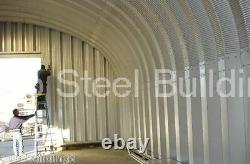 DuroSPAN Steel 40x40x16 Metal Building Kit Ag Storage Open Ends Factory DiRECT