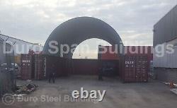 DuroSPAN Steel 40x40x20 Metal DIY Container Building Cover Sale Open Ends DiRECT