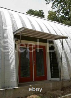 DuroSPAN Steel 40x40x20 Metal Quonset DIY Home Building Kit Open for Ends DiRECT