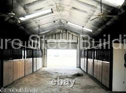 DuroSPAN Steel 40x50x18 Metal DIY Home Storage Barn Building Kits Factory DiRECT