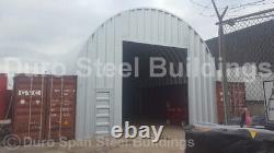 DuroSPAN Steel 40x60x14 Metal Building Road Maintenance Salt Shed Factory DiRECT