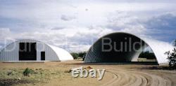 DuroSPAN Steel 40x80x18 Metal Quonset Hut DIY Ag Building Kit Open Ends DiRECT
