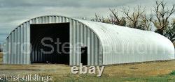 DuroSPAN Steel 40x90x16 Metal Straight Wall Arch Building Kits Open Ends DiRECT