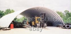 DuroSPAN Steel 42x120x20 Metal Quonset Barn Equipment Building Open Ends DiRECT