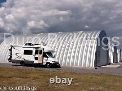 DuroSPAN Steel 42x24x17 Metal Quonset Home Building Kit Open Ends Factory DiRECT