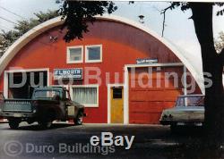 DuroSPAN Steel 44x44x16 Metal Quonset Hut DIY Home Building Kit Open Ends DiRECT