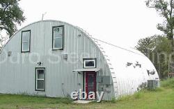 DuroSPAN Steel 50'x24'x17' Metal Quonset DIY Home Building Kits Open Ends DiRECT