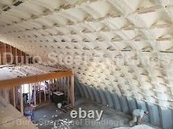 DuroSPAN Steel 50'x50'x19' Metal Quonset DIY Home Building Kits Open Ends DiRECT