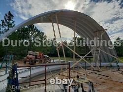 DuroSPAN Steel 50'x60'x19' Metal Quonset DIY Home Building Kits Open Ends DiRECT