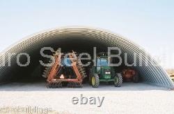 DuroSPAN Steel 50x150x17 Metal Building Clear Span Machine Shed Open Ends DiRECT