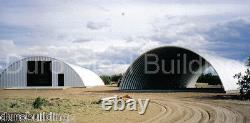 DuroSPAN Steel 50x46x17 Metal DIY Quonset Building Kits Open Ends Factory DiRECT