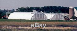 DuroSPAN Steel 51x100x17 Metal Quonset Building Kits Closed Ends Factory DiRECT