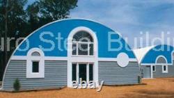 DuroSPAN Steel 52x36x18 Metal Quonset Hut DIY Home Building Kit Open Ends DiRECT