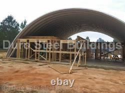 DuroSPAN Steel 55x26x19 Metal Quonset DIY Home Building Kits Open Ends DiRECT