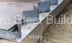 Duro Steel Arch Building 60' Metal Hand Welded Industrial Base Connector Plate