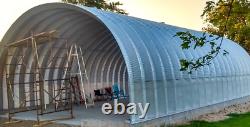 Factory-Direct Metal Building 42' x 30' x 17' Open Ends Price Match Guaranteed