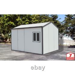 Gable Top Insulated Building 13x10