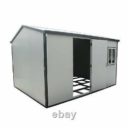 Gable Top Insulated Building 13x10