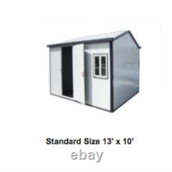 Gable Top Insulated Building 19x10 Versatile Tiny House, Studio Backyard Office