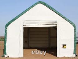 Gold Mountain 20'x33' DUAL TRUSS 18oz PVC Storage Shelter Building Barn