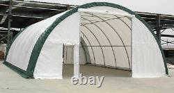 Gold Mountain 30x85x15 Canvas Fabric Storage Building Shelter Shop HAY BARN