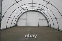 Gold Mountain 30x85x15 Canvas Fabric Storage Building Shelter Shop HAY BARN