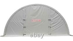 Hay Storage Building Shelter 22oz Tent Barn 30' x 65' HD Galvanized Steel