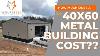 How Much Does It Cost To Build 40x60 Metal Building In Texas Wolfsteel Buildings