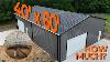 How Much Is A 40 X60 Metal Building With Concrete And Insulation Wolfsteel Buildings