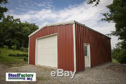 MADE IN AMERICA Steel 20x20x9 Galvanized Metal Storage Garage Shed Building Kit