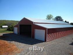 Metal 44x31 A-Frame Steel Building Horse Animal Barn Agricultural FREE INSTALL