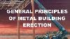 Metal Building Erection