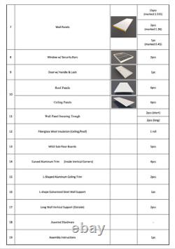 Modular Building KIT Home Office Storage Commercial Residential Use IN STOCK