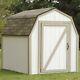 Outdoor Garden Storage Shed Kit Tools Wooden Backyard Unit Utility Building Yard