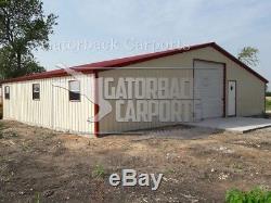 Prefab Metal Commercial Building 42x41 Steel Garage Free Install Free Delivery