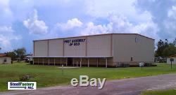 Prefab Metal Commercial Building 50x100 Steel Factory Mfg US Made Lowest Prices
