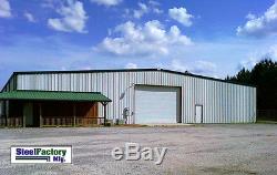 Prefab Metal Commercial Building 50x100 Steel Factory Mfg US Made Lowest Prices