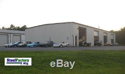 Prefab Metal Commercial Building 60x100 Steel Factory Mfg US Made Lowest Prices