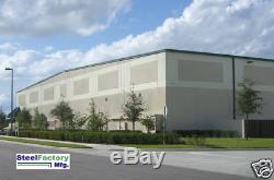 Prefab Metal Commercial Building 60x100x16 Steel Factory Mfg US Made Low Prices