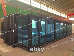 Prefabricated Dual Side Slideout 800 SQ. FT Container Building 40x20FT