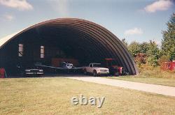 Q51x36x17 Steel Factory Mfg Metal Quonset Hut Arched Curved Building Cover DIY