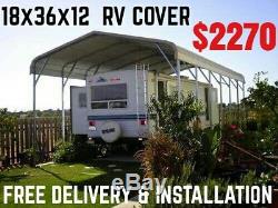 RV Cover, Metal Building, Carport, Barn, Steel Garage, Utility Shed, Canopy